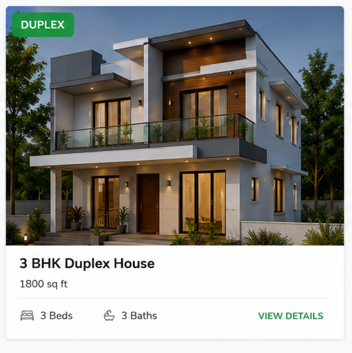 Duplex 3BHK