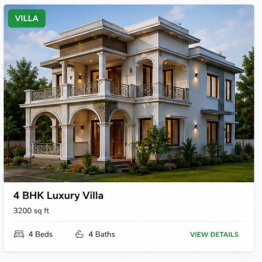 Luxury Villa 4BHK